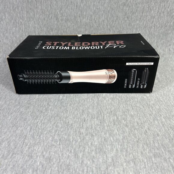 (OB) Calista StyleDryer Custom Blowout Pro Hair Drying Brush Pink 2 Atrachments - Picture 5 of 16
